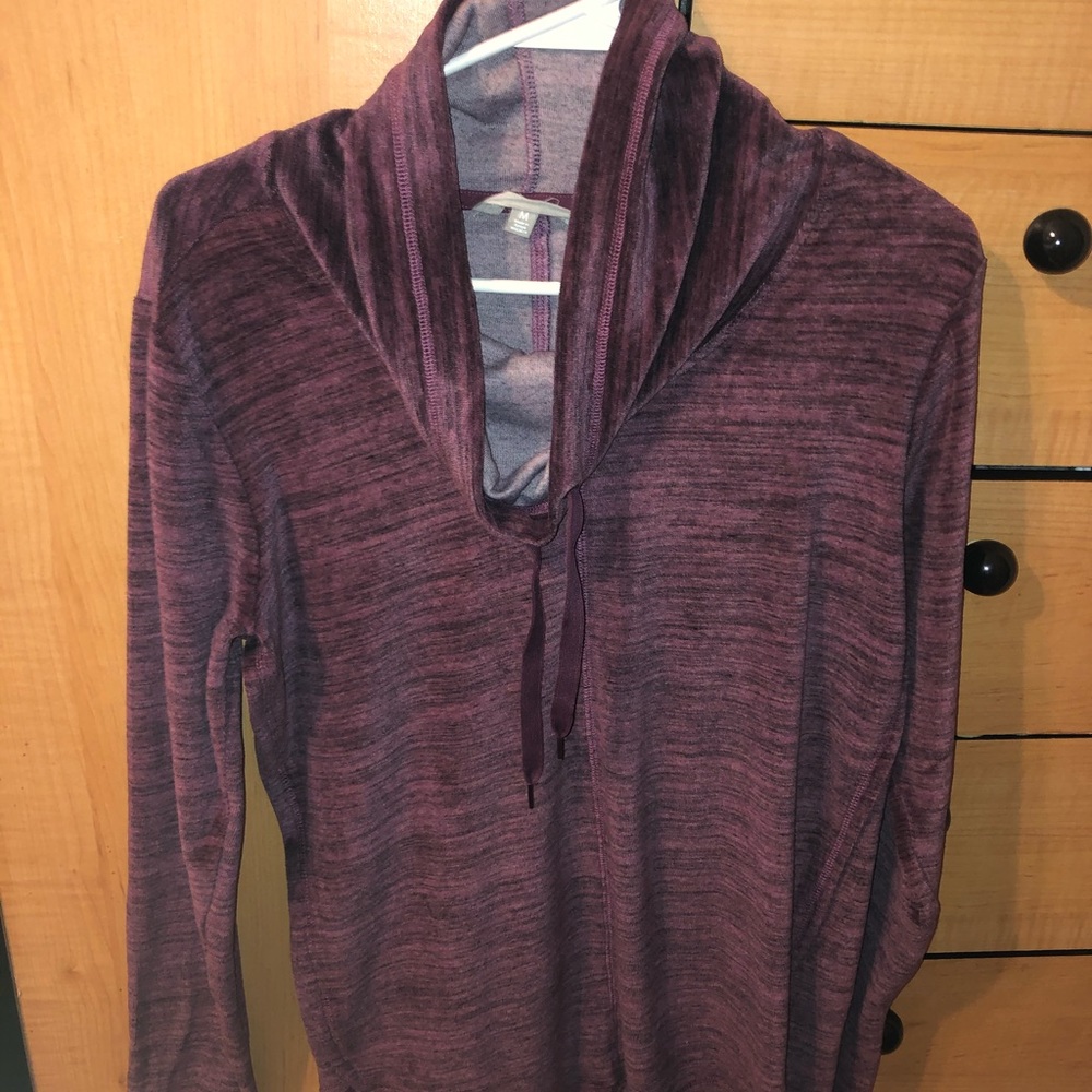 Purple sweatshirt